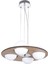 AV-65013-4KK Kahverengi Boyalı Modern Avize E14 Ahşap 45cm 1