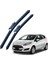 Ford Fiesta VI, 2008 - 2017 / Silecek, Muz Tipi, Takım, 650mm+380mm 1