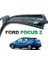 Ford Focus II HB, 2004 - 2011 / Silecek, Muz Tipi, Takım, 650mm+430mm 1