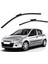 Renault Clio III, 2006 - 2011 / Silecek, Muz Tipi, Takım, 600mm+400mm 1
