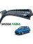 Skoda Fabia HB, 2007 - 2014 / Silecek, Muz Tipi, Takım, 530mm+530mm 1