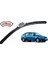 Ford Focus II, 2004 - 2011 Silecek, Muz Tipi, Takım, 650mm-430mm 1