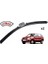 Ford Fusion, 2000 - 2005 Silecek, Takım, 650mm-600mm 1