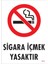 Uyarı Levhaları ''Sigara İçmek Yasaktır'' Pvc 25*35 1