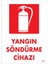 Uyarı Levhaları ''Yangın Söndürme Cihazı'' Pvc 25*35 1
