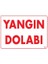 Uyarı Levhaları ''Yangın Dolabı'' Pvc 25*35 1
