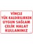 Uyarı Levhaları "Vinçle Yük Kaldırılırken Uygun Sağlam Çelik Halat Kullanınız" Pvc 25*35 1