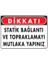 Uyarı Levhaları "Emniyet Tedbiri Almadan Makinayı Çalıştırma" Pvc 25*35 1
