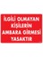 Uyarı Levhaları ''İlgili Olmayan Kişilerin Ambara Girmesi Yasaktır'' Pvc 25*35 1