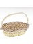 Unr-8279 Hasır Örme Ekmek Sepeti Krem 22X29X9 CM 1