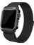 Akıllıphone Ally Apple Watch Uyumlu İçin 42Mm 1,2,3 Metal Kayış Milano Loop+Metal Kılıf 2