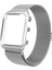 Akıllıphone Ally Apple Watch Uyumlu İçin 42Mm 1,2,3 Metal Kayış Milano Loop+Metal Kılıf 1
