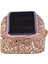 Akıllıphone Ally Apple Watch Uyumlu İçin 1,2,3,Vers 42Mm Çift Tur Deri Sim İşlemeli Kordon 3