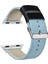 Ally Apple Watch Uyumlu İçin 1,2,3 42Mm Canvas Dokuma Blue Jean Kayış Kordon 3