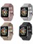 Akıllıphone Ally Apple Watch Uyumlu İçin 42 1,2,3 Çelik Klasik Toka Kayış Kordon 3