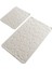 Lino Ekru Cotton 2 Li Set Banyo Halısı 1