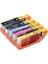 Canon Pixma Mg5400 Muadil Kartuş Takım 5 Renk Set Yüksek Kapasite 550Xl 551Xl 1