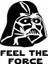 Tuvalet Feel The Force Sticker 78997 1