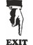 Tuvalet Exit Sticker 79001 1