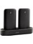 PowerStones Trio 5000 mAh Taşınabilir Şarj Aleti / Powerbank (2) ve Şarj İstasyonu Seti Siyah 3