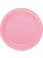 Pembe Plastik Tabak 22 cm 25li 1