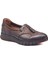 29444 Kadın Kahve Deri Halluks Comfort Ayakkabı 1
