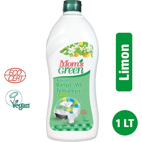 Mom�s Green Bitkisel Banyo Ve WC Temizleyici 1000 ml Limonlu Fiyatı