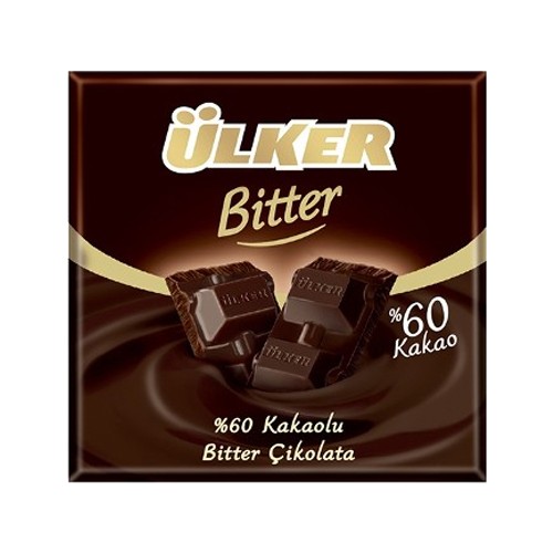 Ülker Çikolata Bitter 60 Kare 70gr 6'Lı Set Fiyatı