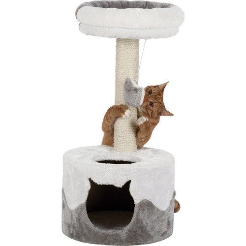 Trixie Kedi Tirmalamasi Ve Evi, 71 cm, Beyaz/Gri Fiyatı