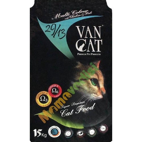 VanCat Multi Color Renkli Yetişkin Kedi Maması 15 KG Fiyatı