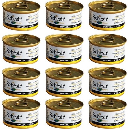 Schesir Ton Balıklı ve Yengeç Etli Kedi Konservesi 85 gr x Fiyatı