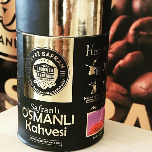 Safranlı Dibek Kahvesi Silindir Kutu 250 gr Fiyatı