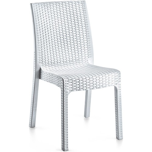 Holiday Deluxe Kolsuz Rattan Sandalye Beyaz H139 Fiyatı