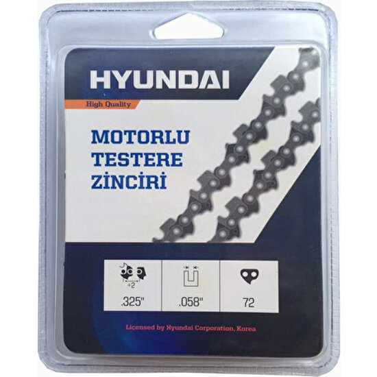 Hyundai Kesik Zincir 3.25 36 Diş Köşeli
