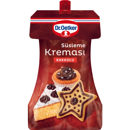 Dr. Oetker Süsleme Kreması Kakaolu 140 gr Fiyatı