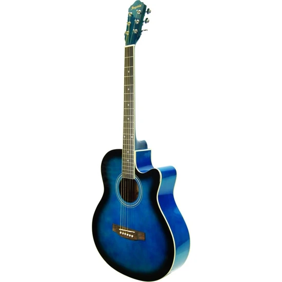 Segovia Elektro Akustik Gitar Mavi Sga40Eq4Bls