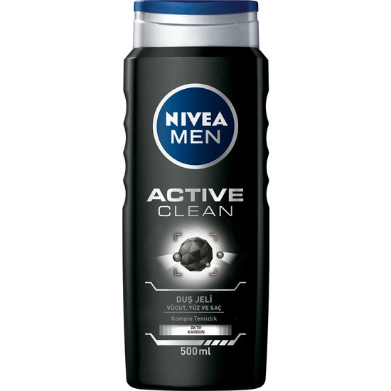Nivea Active Clean Duş Jeli 500Ml Erkek