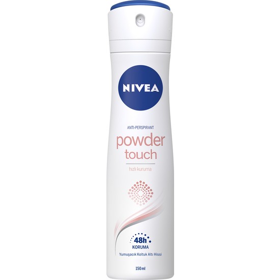Nivea Powder Touch Sprey Deodorant 150Ml Kadın