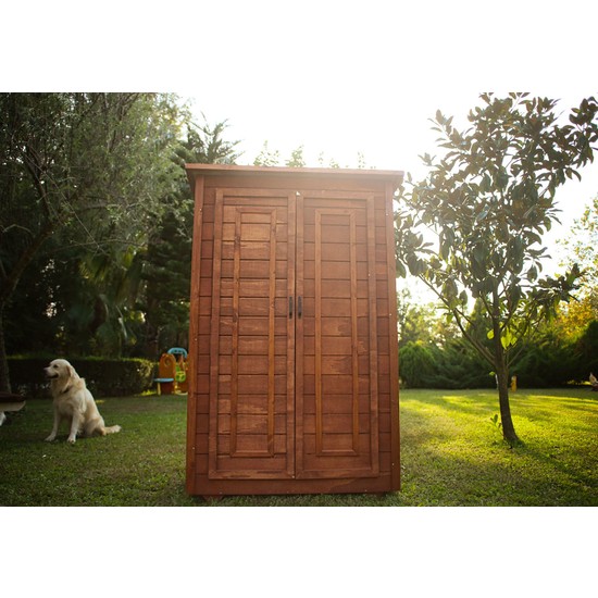 Mandu Ahşap Bahçe Dolabı Fiyatı, Taksit Seçenekleri ile Satın Al