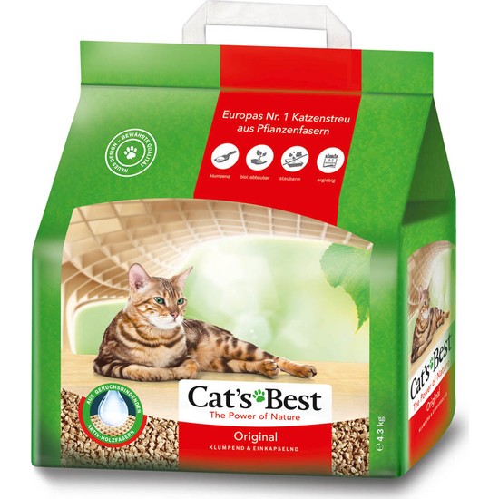 Cats Best Orjinal Clumping Cat Litter Kedi Kumu 5 lt 2,10 Fiyatı