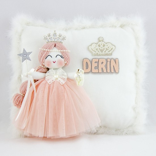 Renkli Hayallerim Akasya Bebek Takı Ve Süs Yastığı İsimli