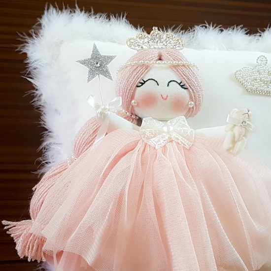 Renkli Hayallerim Akasya Bebek Takı Ve Süs Yastığı İsimli