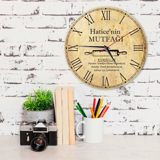 Hediye Sepeti Anneler Gününe Özel Duvar Saati Fiyatı