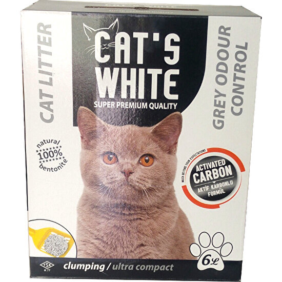 Cats White Süper Premium Aktif Karbonlu Kedi Kumu 6 L Fiyatı