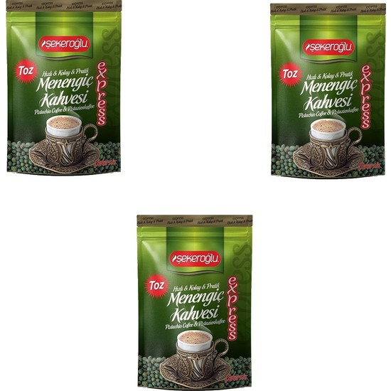 Şekeroğlu Express Toz Menengiç Kahvesi 200 gr x 3 Fiyatı