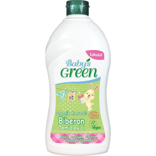 Baby's Green Organik Aloe veralı Biberon Temizleyici Deterjanı - Kokusuz