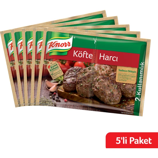 Knorr Köfte Harcı 82 gr x 5