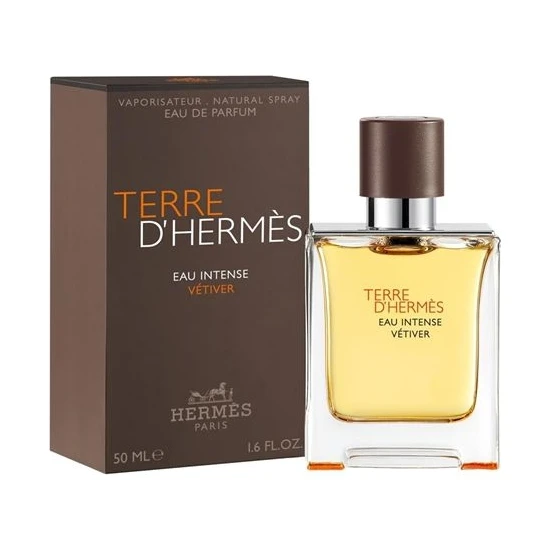 Hermes Terre D'Hermes Eau Intense Vetiver Edp 50 ml Erkek Parfümü