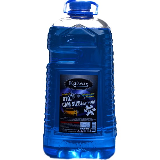 Kalwax Kışlık Cam Suyu Antifrizi 5 lt. -20 °C Parfümlü