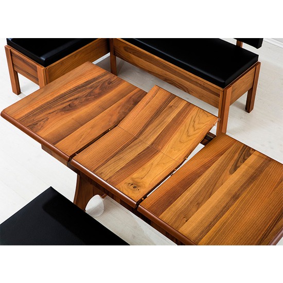 Yıldız Mobilya 1010 Mutfak Köşe Takımı Ceviz Fiyatı